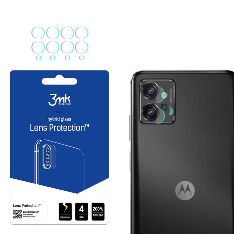 3MK Flexible Camera Lens Protector (Motorola Moto G32) 4pcs