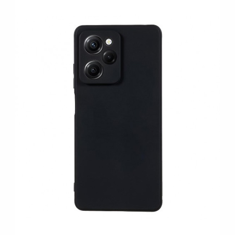 Soft Matt Case Back Cover (Xiaomi Poco X5 Pro 5G) black