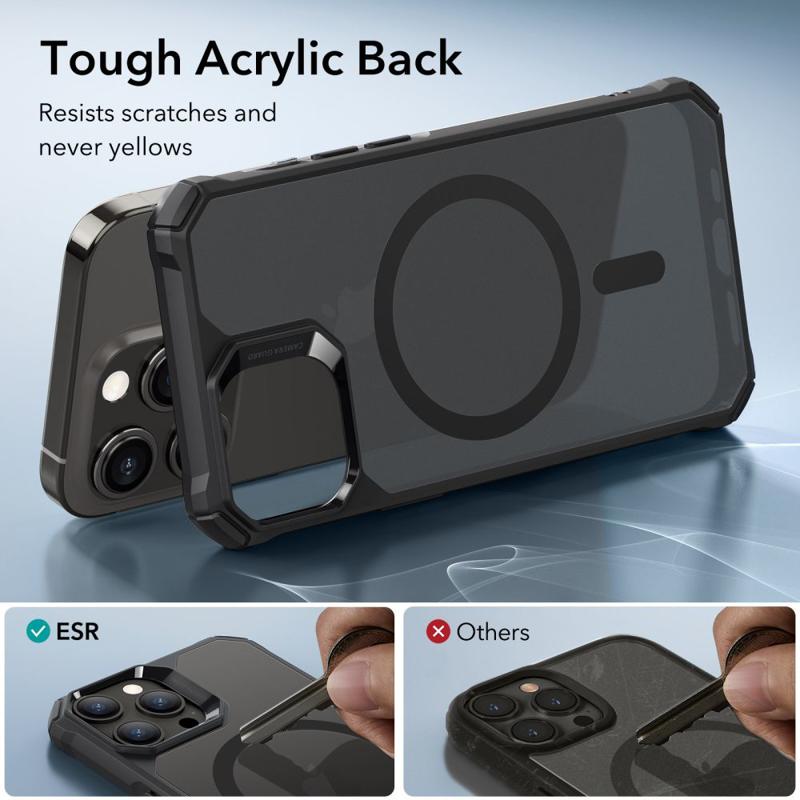 ESR Air Armor Halolock Magsafe Back Cover (iPhone 15 Pro Max) frosted black