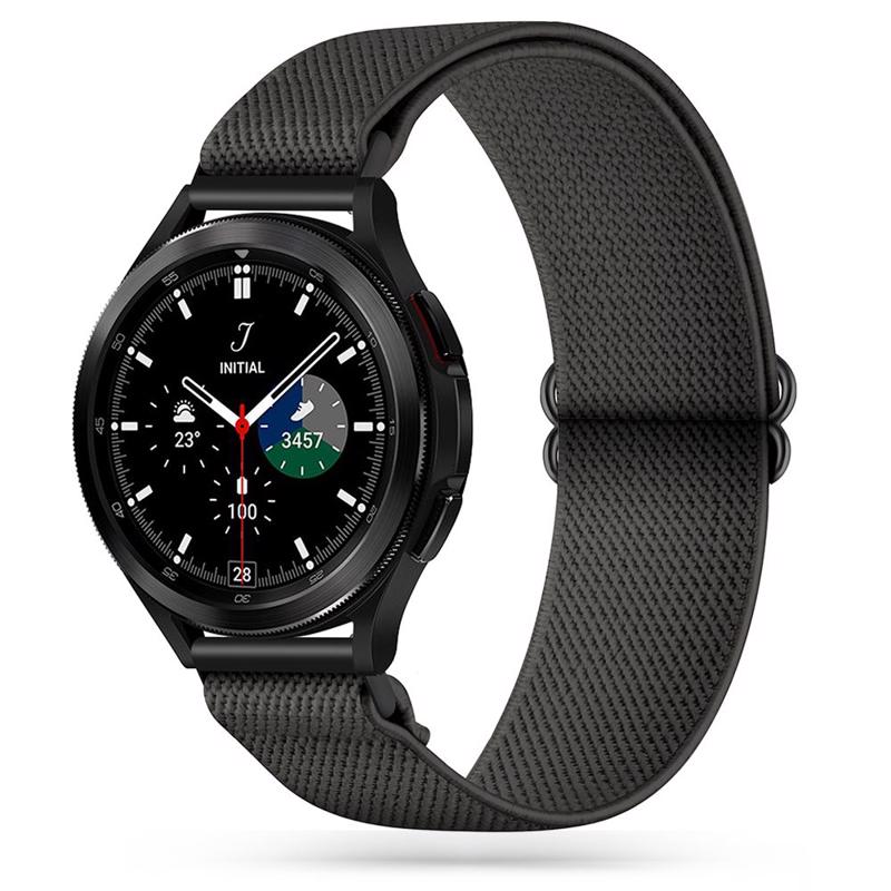 Tech-Protect Mellow Λουράκι Yφασμάτινο (Samsung Galaxy Watch 4 / 5) (40/42/44/45/46mm) grey