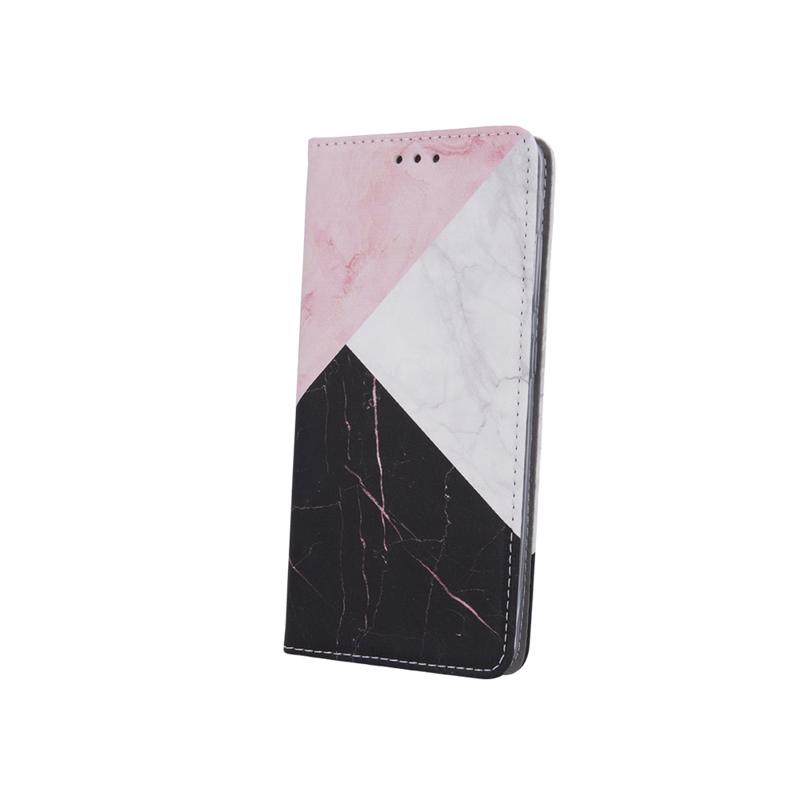 Smart Trendy Book Case (iPhone SE 2 / 8 / 7) geometric-pink