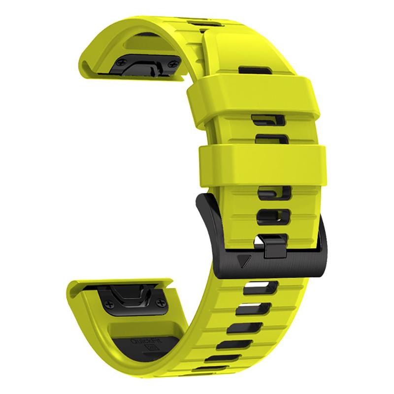 Tech-Protect IconBand Pro Λουράκι (Garmin Fenix 5 / 6 / 6 Pro / 7) lime-black