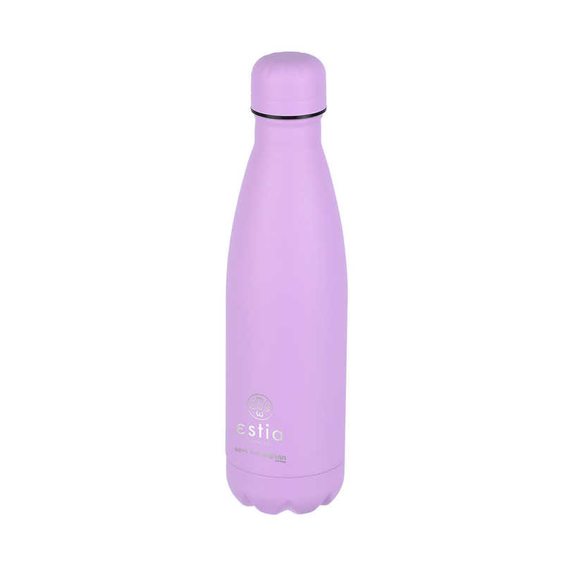 Estia Travel Flask Lite 500ml Save Τhe Aegean (Lavender Purple)