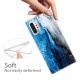 Marble Art Case Back Cover (Samsung Galaxy Note 10) blue-grey
