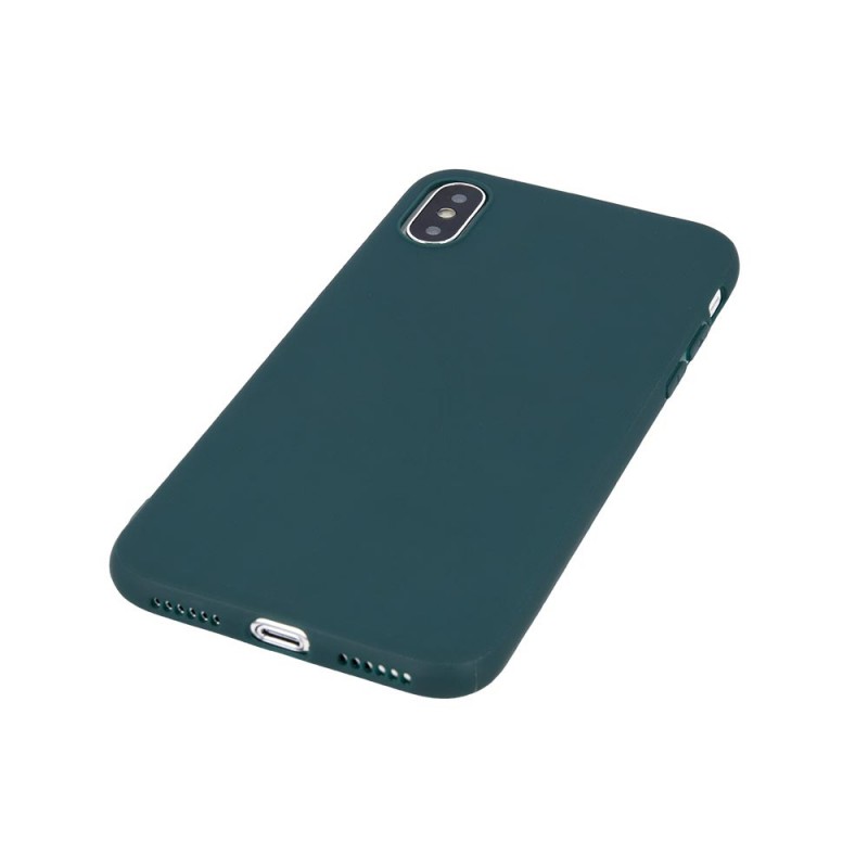 Soft Matt Case Back Cover (Motorola Moto G52) green