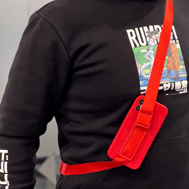 Rope Case Back Cover (Xiaomi Redmi Note 9) black