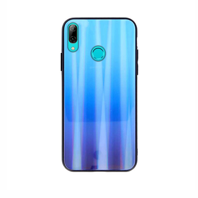 Aurora Glass Case Back Cover (Huawei P Smart 2019 / Honor 10 Lite) light-blue