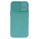 Camshield Soft Case Back Cover (iPhone 14 Pro Max) dark-green