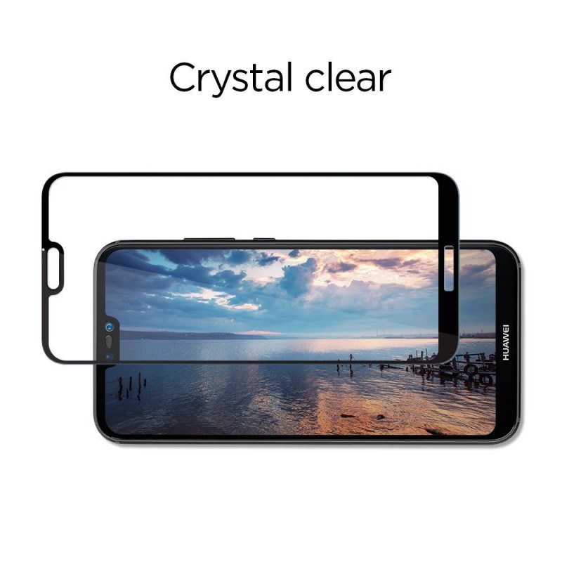 Spigen® GLAS.tR™ Slim HD Tempered Glass Full Coveraged (iPhone 11 Pro / XS /X) black