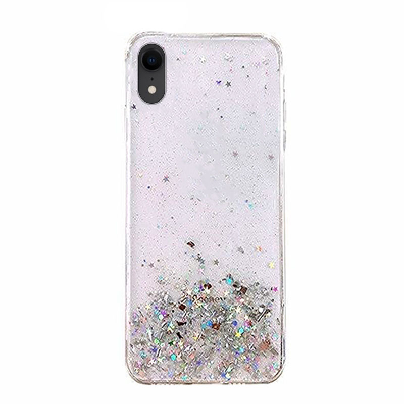 Wozinsky Star Glitter Shining Cover (iPhone XR) clear