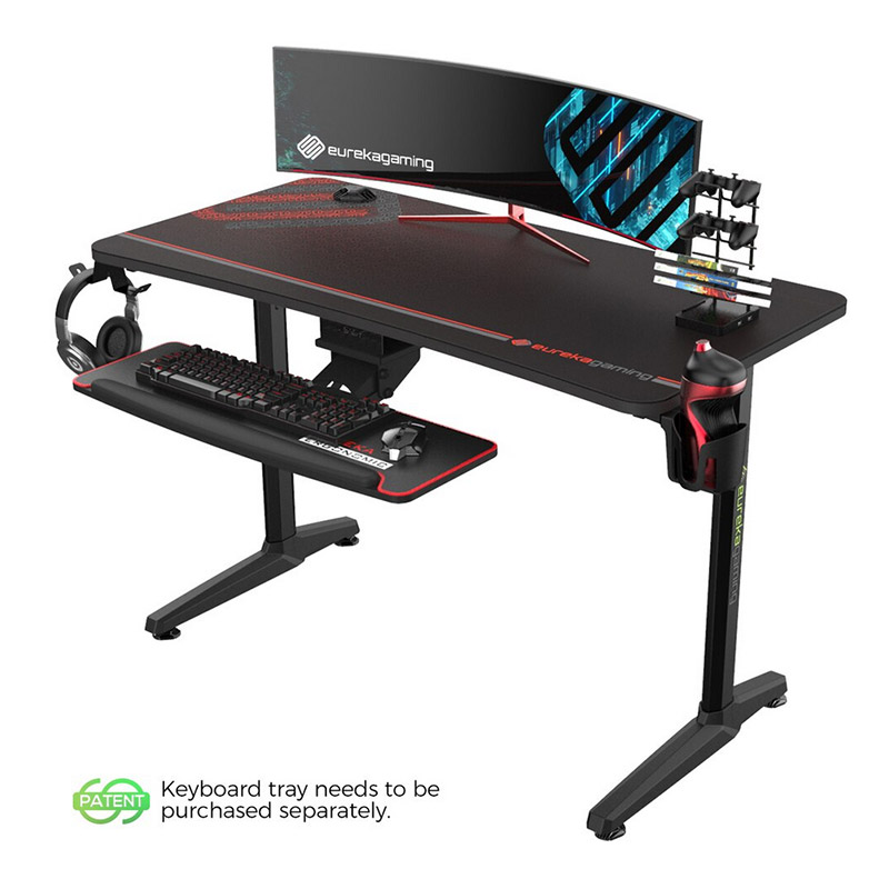 Gaming Desk Γραφείο Eureka Ergonomic® ERK-GIP-P47B