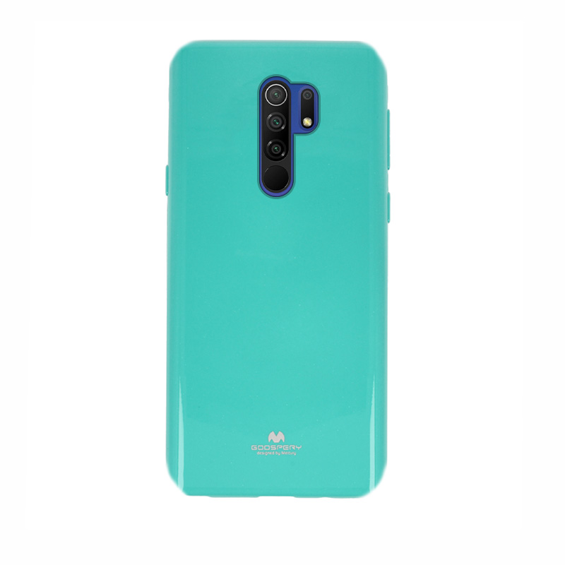 Goospery Jelly Case Back Cover (Xiaomi Redmi 9) mint