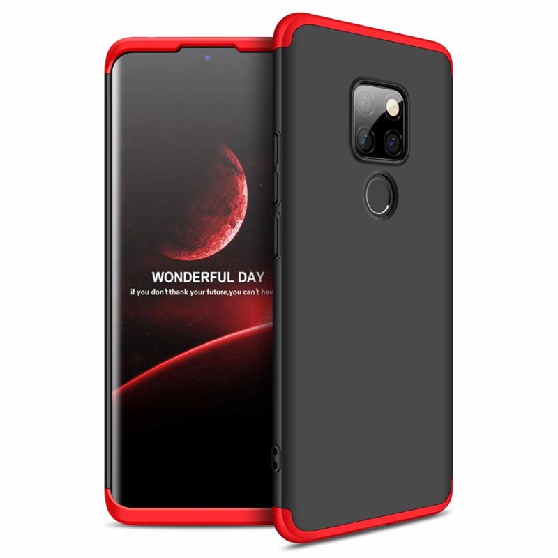 GKK 360 Full Body Cover (Huawei Mate 20) black-red