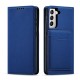 Wallet Card Holder Book Case (Samsung Galaxy S22 Plus) blue