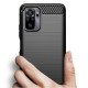 Carbon Case Back Cover (Xiaomi Redmi Note 10 / 10S) black