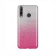 Glitter Shine Case Back Cover (Samsung Galaxy A03S) silver-pink