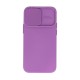 Camshield Soft Case Back Cover (iPhone 14 Pro Max) purple