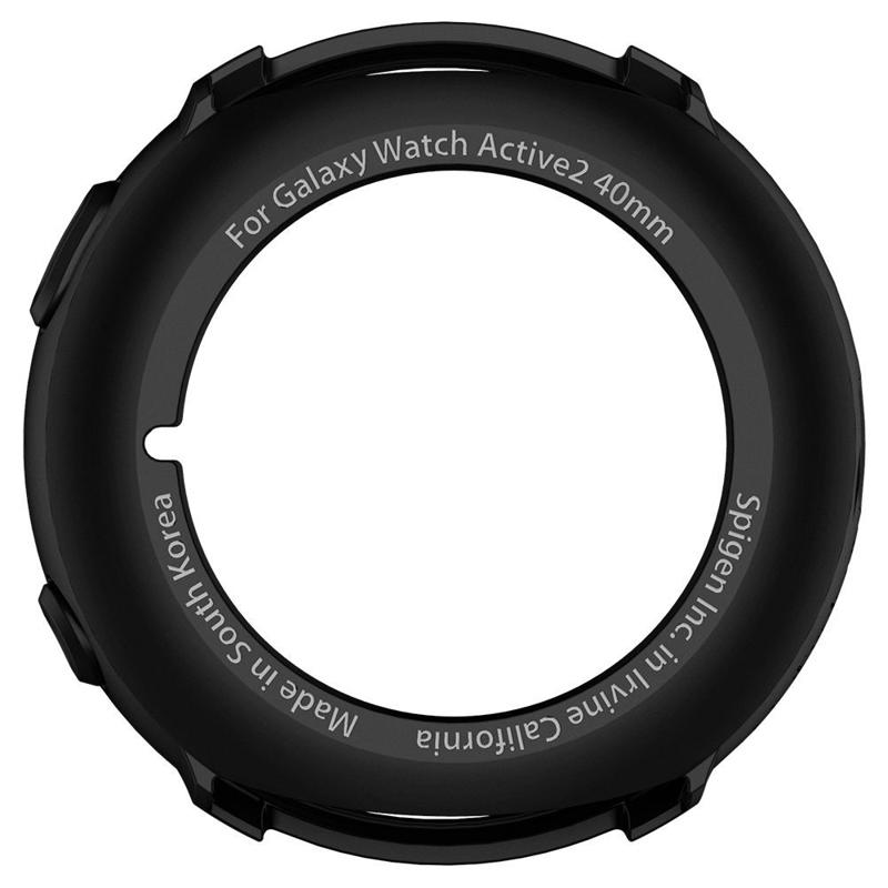 Spigen® Liquid Air™ ACS00217 Case (Samsung Galaxy Watch Active2) (44mm) matte black