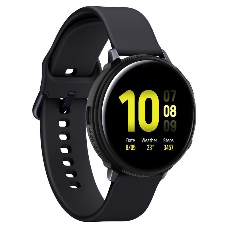 Spigen® Liquid Air™ ACS00217 Case (Samsung Galaxy Watch Active2) (44mm) matte black