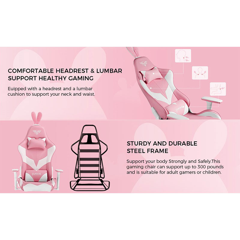 Gaming Chair Καρέκλα Eureka Ergonomic® GC04-PK