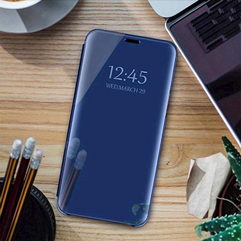 Clear View Case Book Cover (Xiaomi Redmi Note 9T) blue