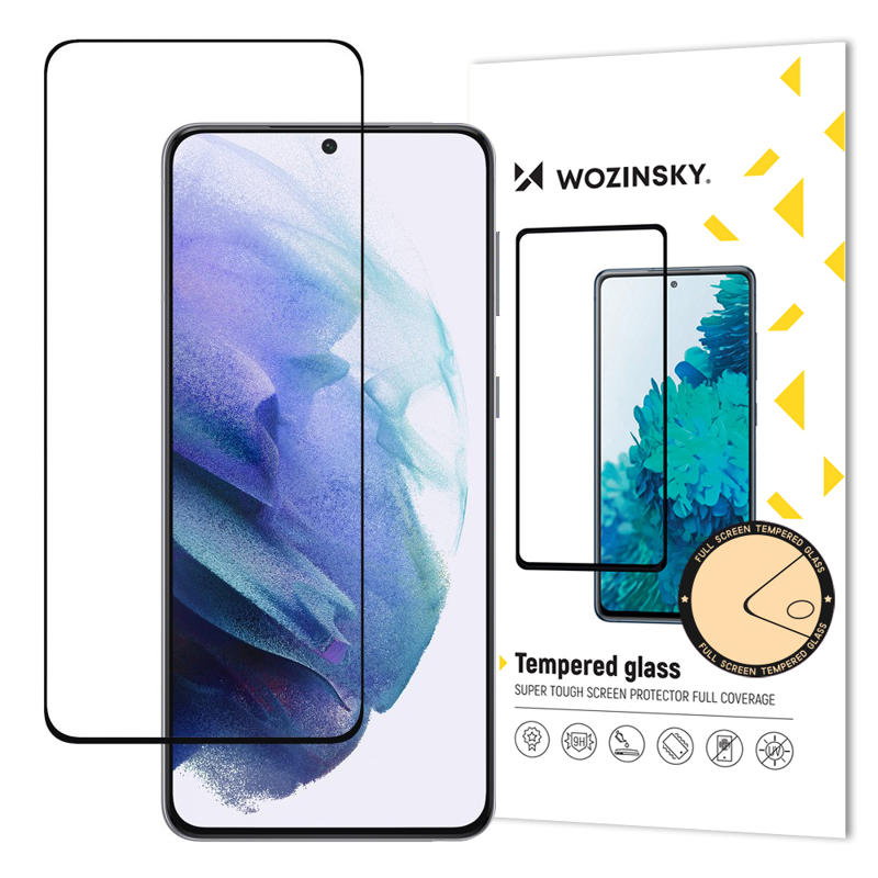 Wozinsky Tempered Glass Full Glue And Coveraged (Samsung Galaxy S21) black