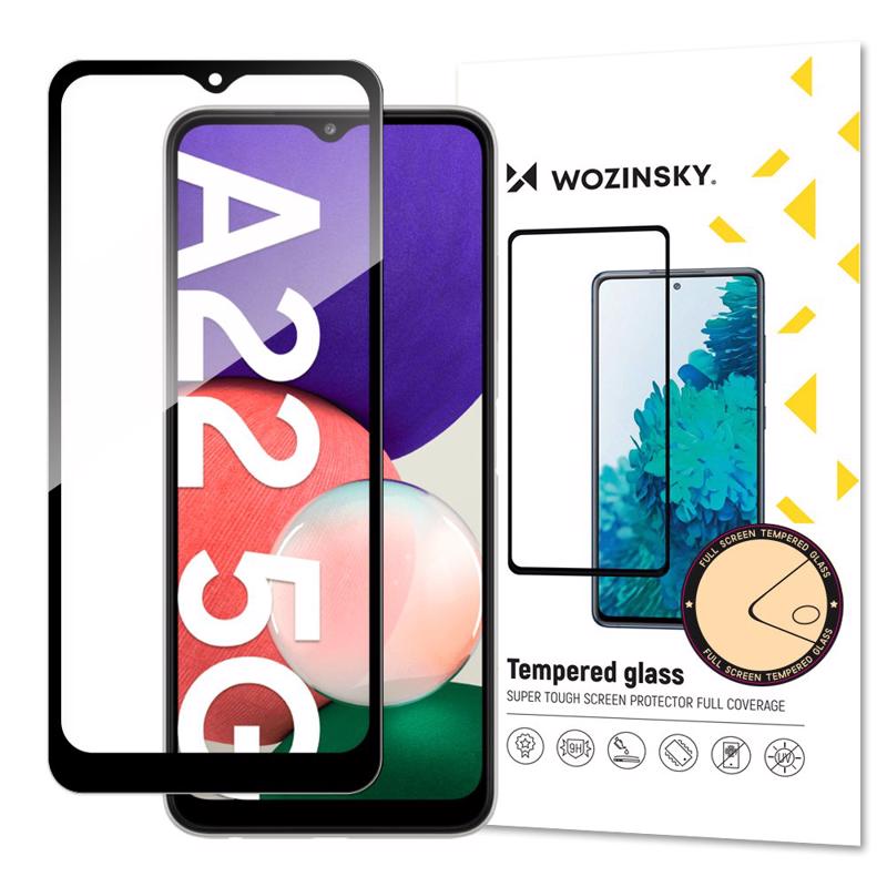 Wozinsky Tempered Glass Full Glue And Coveraged (Samsung Galaxy A22 5G) black