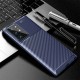 Carbon Fiber Case Back Cover (Samsung Galaxy Note 20) blue