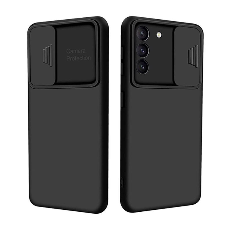 Nexeri Cam Slider Case Back Cover (Samsung Galaxy S21) black