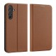 Dux Ducis Skin X2 Book Cover (Samsung Galaxy A54 5G) brown