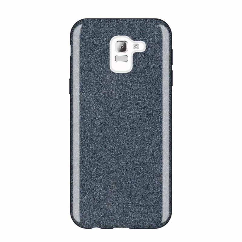 Wozinsky Glitter Case Back Cover (Samsung Galaxy J6 2018) black