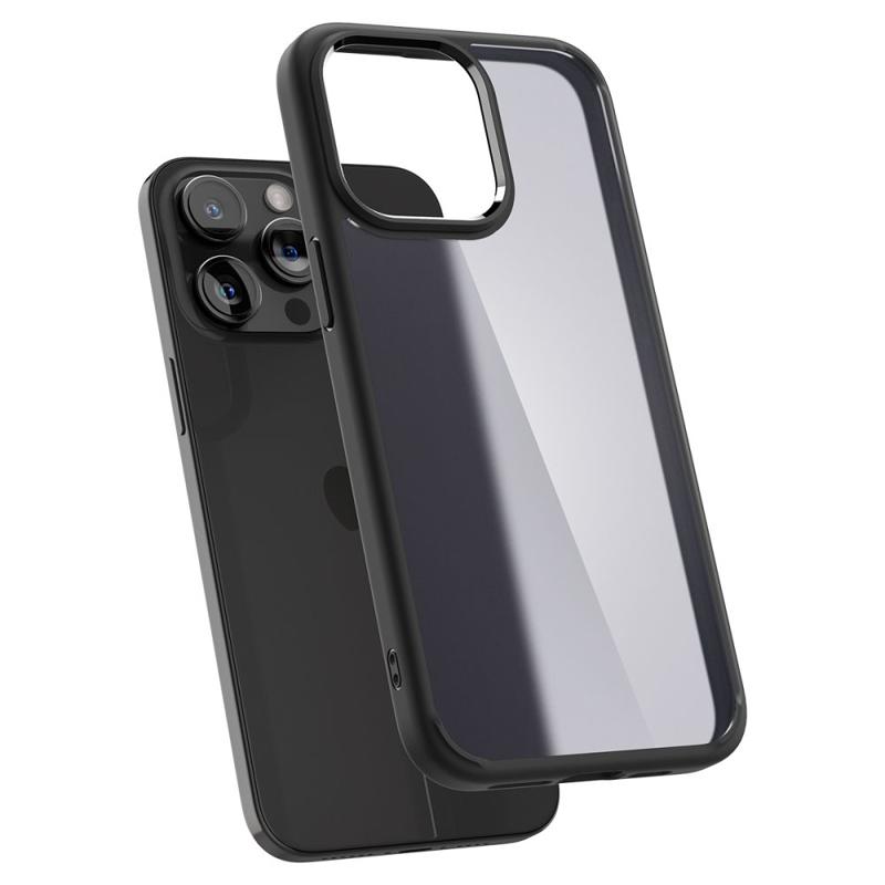 Spigen® Ultra Hybrid™ ACS06568 Case (iPhone 15 Pro Max) frost black