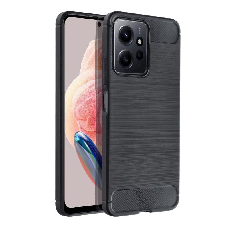 Carbon Case Back Cover (Xiaomi Redmi Note 12 4G) black