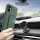Wozinsky Kickstand Flexible Back Cover Case (iPhone 12) dark-green