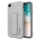Wozinsky Kickstand Flexible Back Cover Case (iPhone SE 2 / 8 / 7) grey