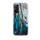 Gold Glam Back Cover Case (Xiaomi Redmi Note 11 / 11S 4G) feathers