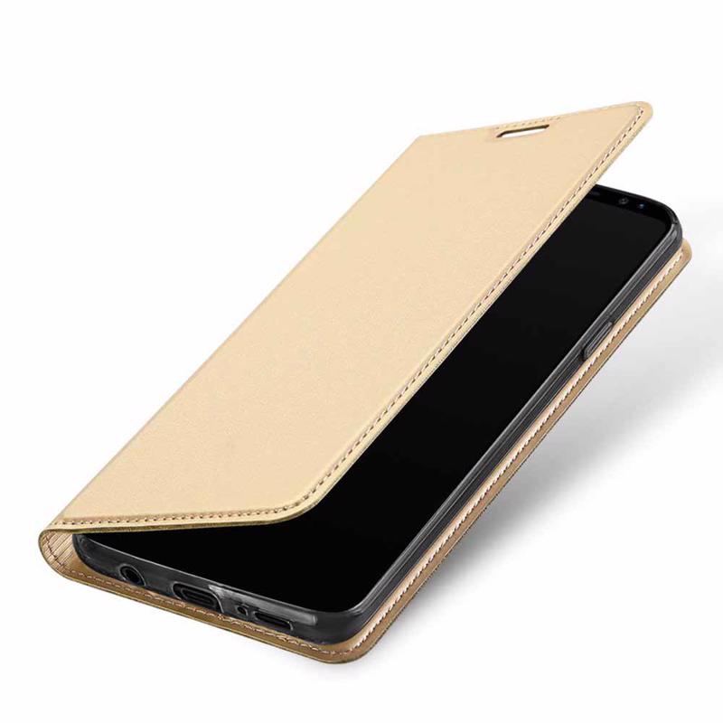 DUX DUCIS Skin Pro Book Cover (iPhone 14) gold