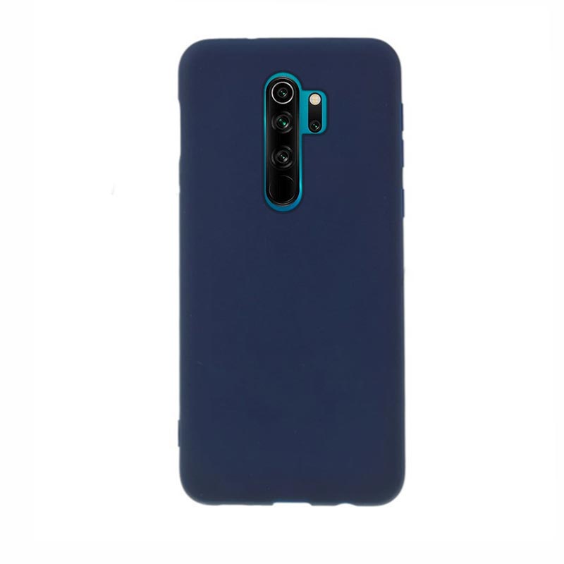 Soft Matt Case Back Cover (Xiaomi Redmi Note 8 Pro) blue