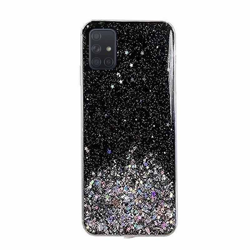 Wozinsky Star Glitter Shining Cover (Samsung Galaxy A31) black