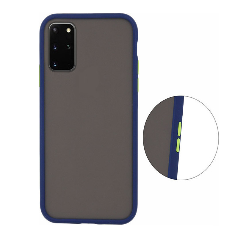 Colored Buttons Case Back Cover (Samsung Galaxy S20 FE) blue