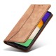 Magnet Fancy Wallet Case (Samsung Galaxy S22 Plus) brown