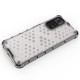 Honeycomb Armor Shell Case (Xiaomi Redmi Note 11 / 11S 4G) clear