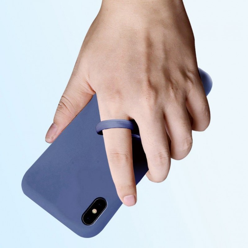 Λουράκι θήκης Smartphone Diamond Ring Finger (purple)