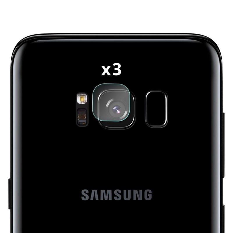 Camera Lens Flexible Tempered Glass (Samsung Galaxy S8 Plus) 3pcs set