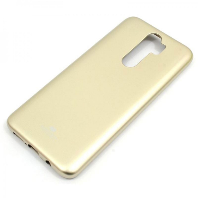 Goospery Jelly Case Back Cover (Xiaomi Redmi Note 8 Pro) gold