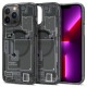 Spigen® Ultra Hybrid Zero One (MagFit) ACS05450 Case (iPhone 13 Pro Max) grey