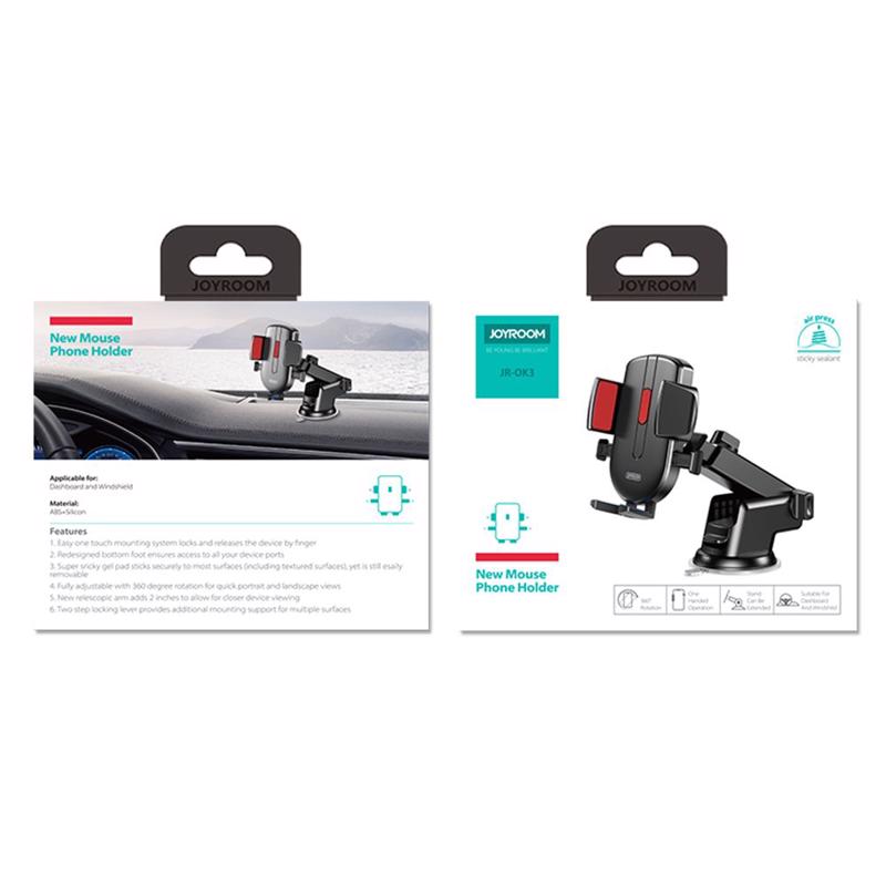 Joyroom OK3 Car Dashboard Mount Βάση Στήριξης Αυτοκινήτου (black)