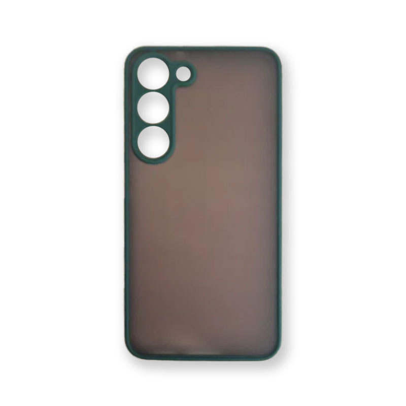 Vennus Colored Buttons Case Back Cover (Samsung Galaxy S23) green