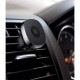 Baseus Privity Pro Βάση για Αεραγωγό Αυτοκινήτου Magnetic με Genuine Leather (SUMQ-PR01) black