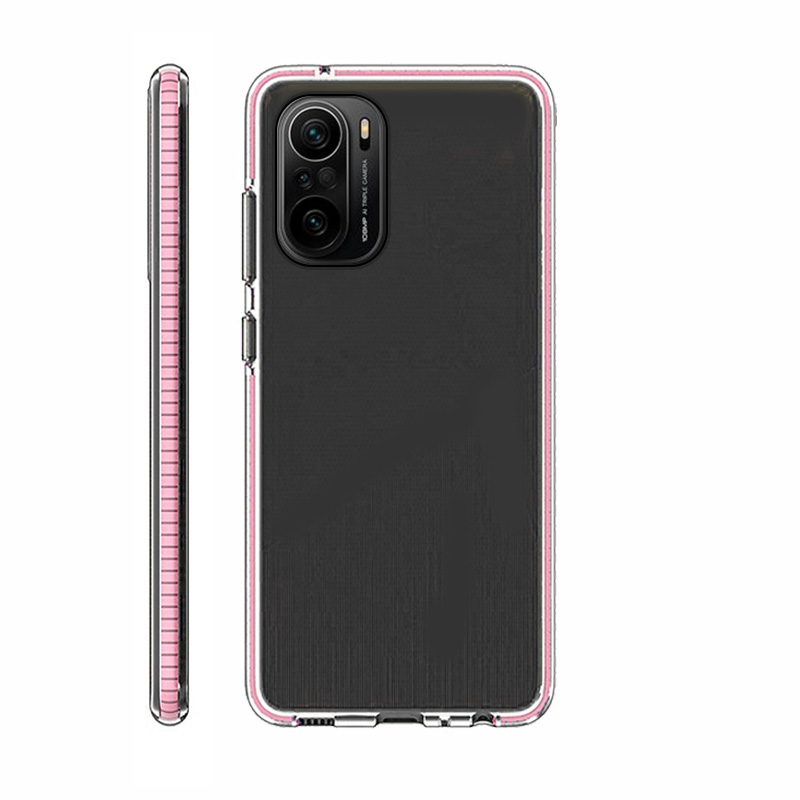 Spring Gel Case Back Cover (Xiaomi Poco F3 / Mi 11i) light-pink